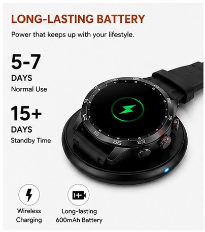 AMOLED Smart Watch view 6