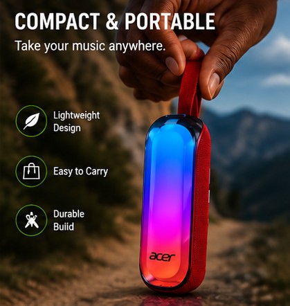 ACER RBG Bluetooth Speaker view 6