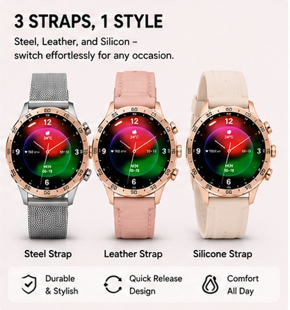AMOLED Smart Watch view 6