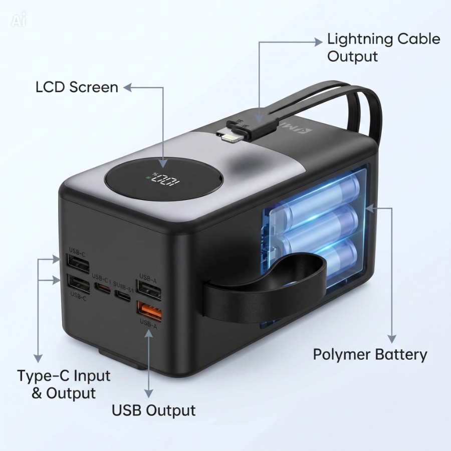 50000mAh Power Bank view 4
