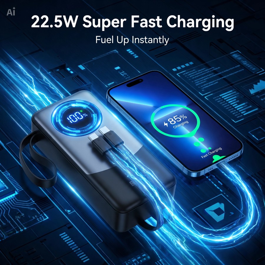 30000mAh Power Bank view 3