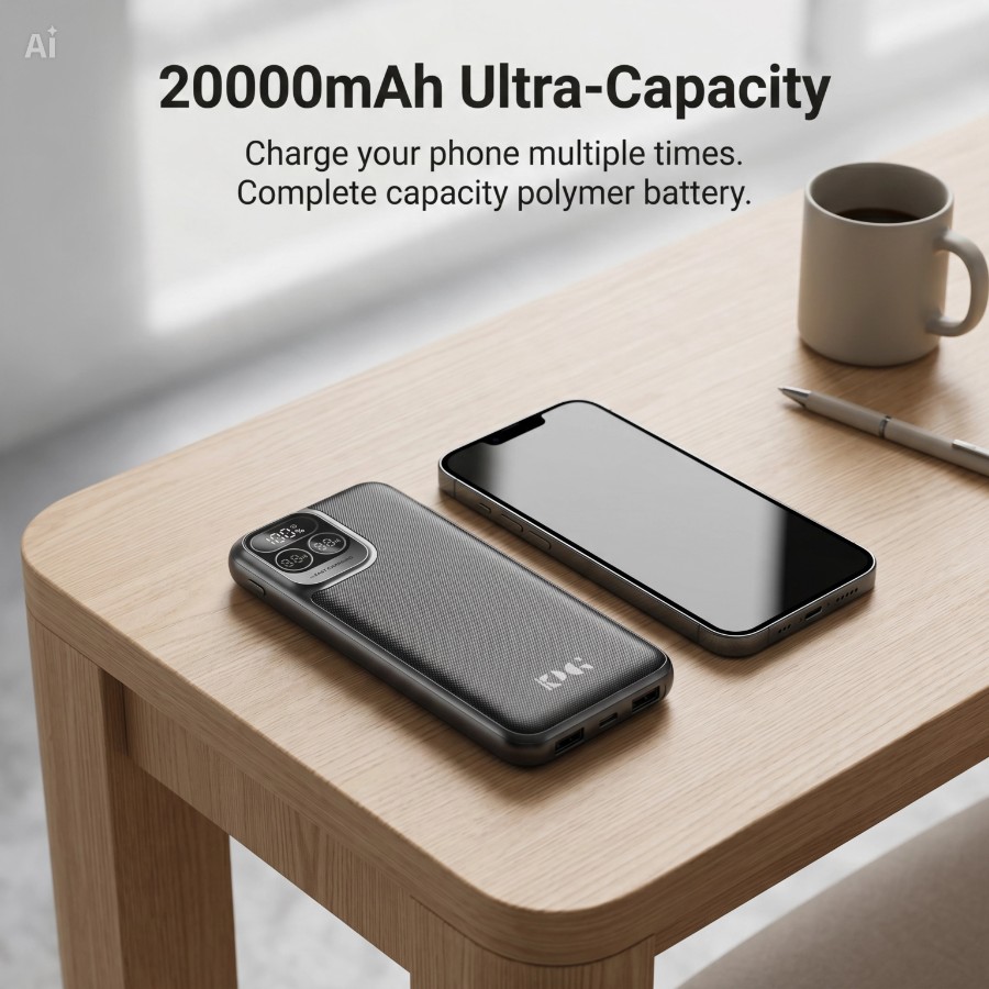 20000mAh Power Bank
