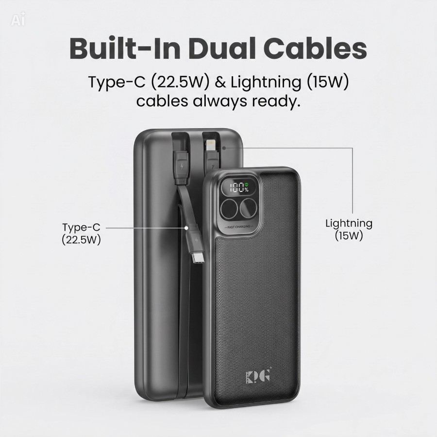 20000mAh Power Bank view 4