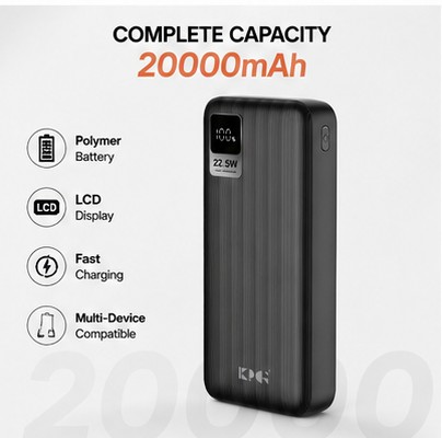 20000mAh Power Bank view 3