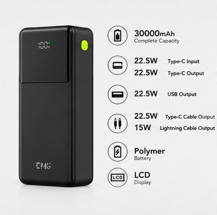 30000mAh Power Bank view 5