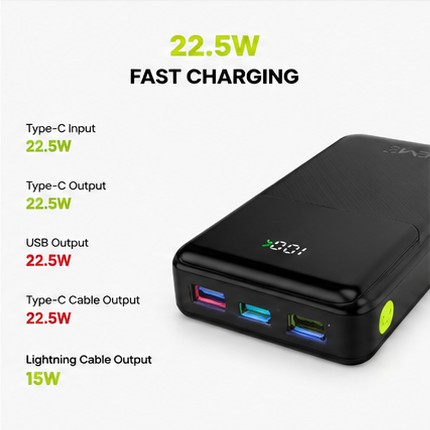10000mAh Power Bank view 2