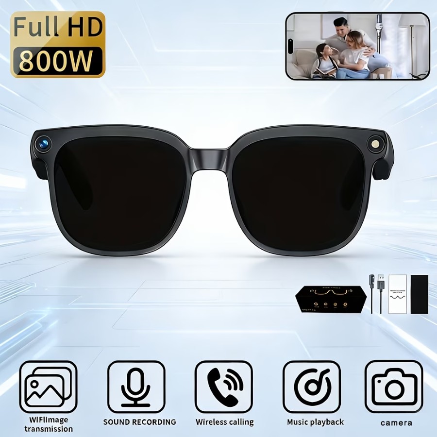 AI Smart Camera Glasses view 2