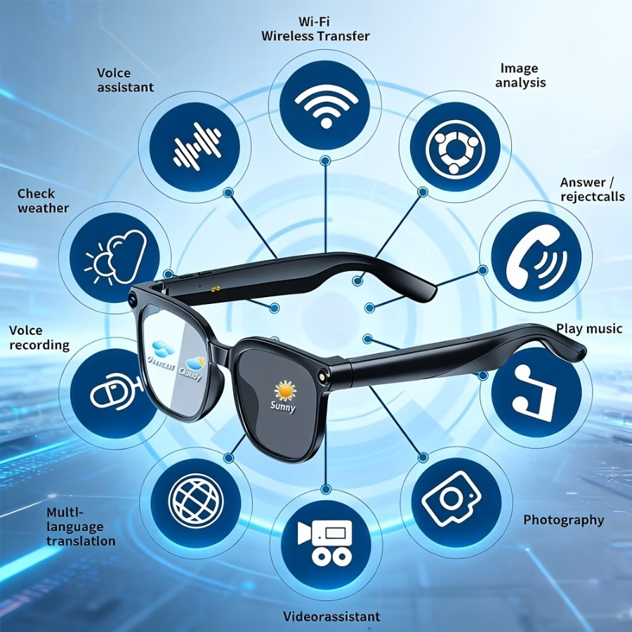 AI Smart Camera Glasses view 4