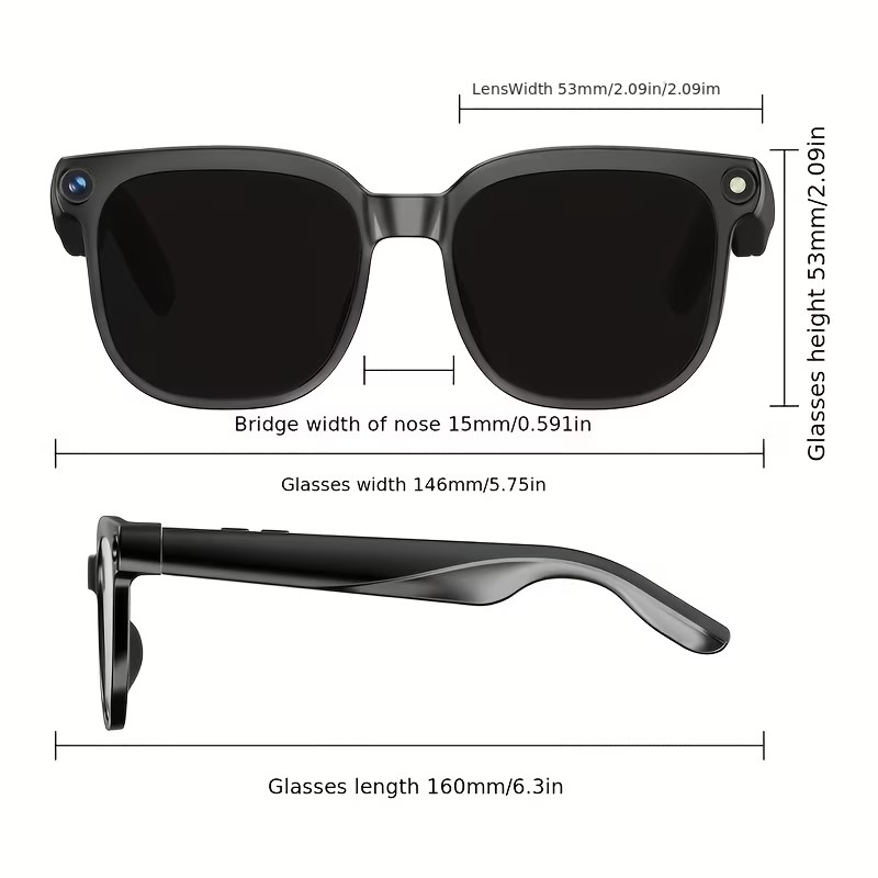 AI Smart Camera Glasses view 6