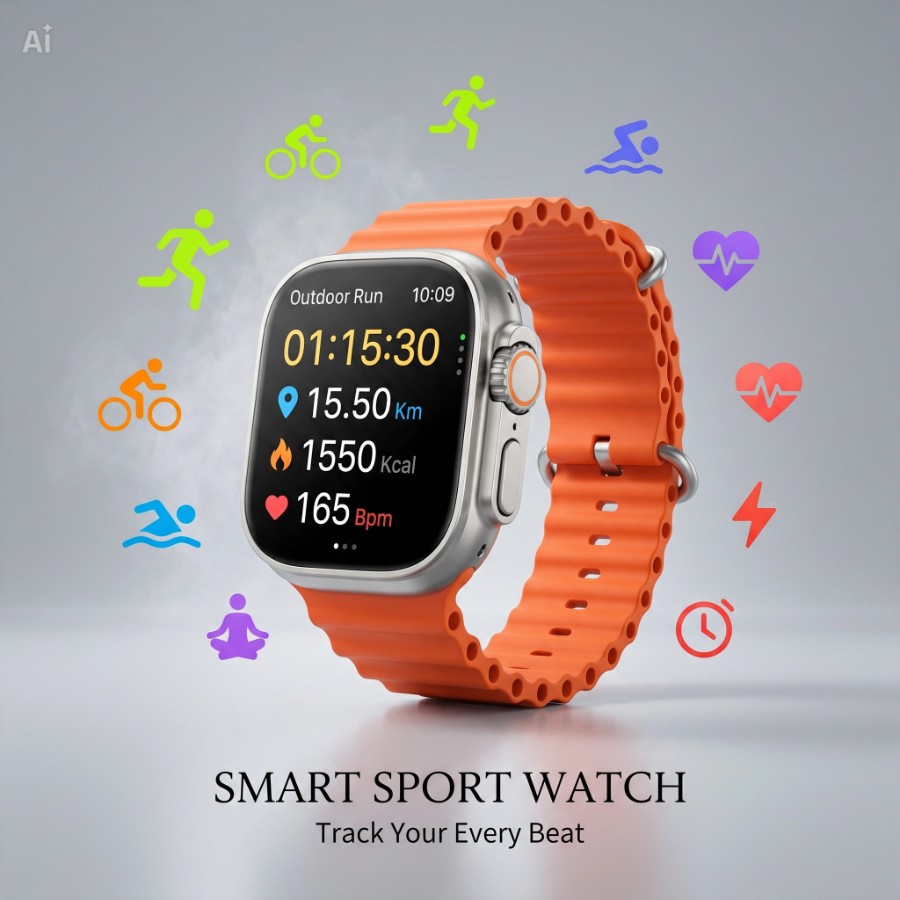 4G Smart Watch with Camera view 6