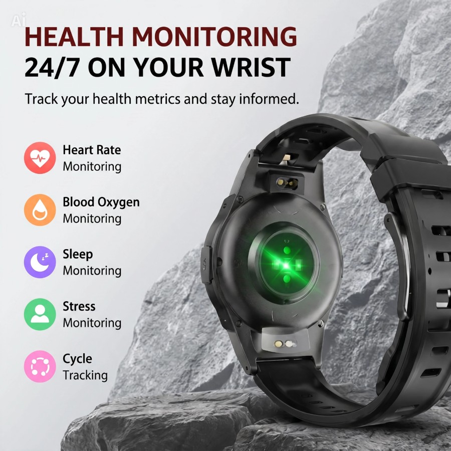 4G Smart Watch with Camera view 5