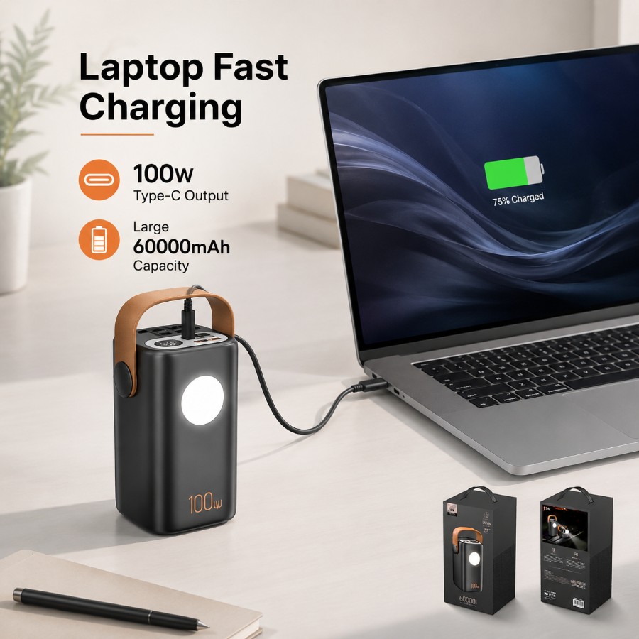 60000mAh Laptop Power Bank view 2