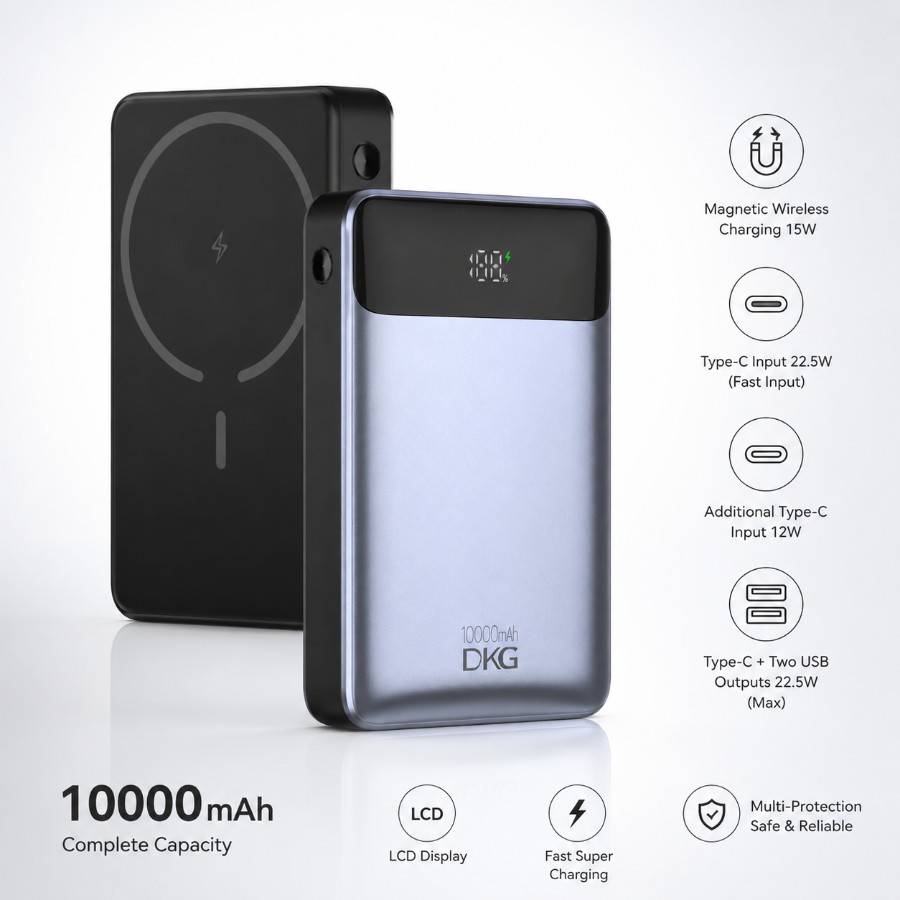 Magnetic Wireless power bank