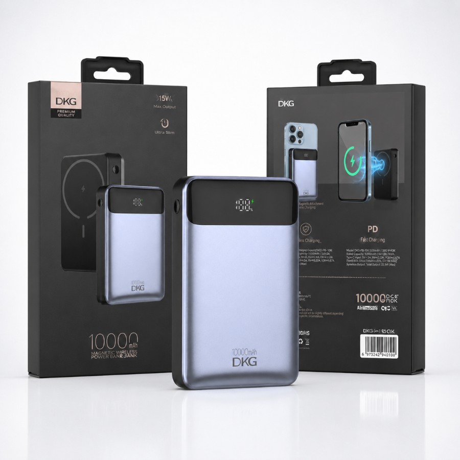 Magnetic Wireless power bank view 6