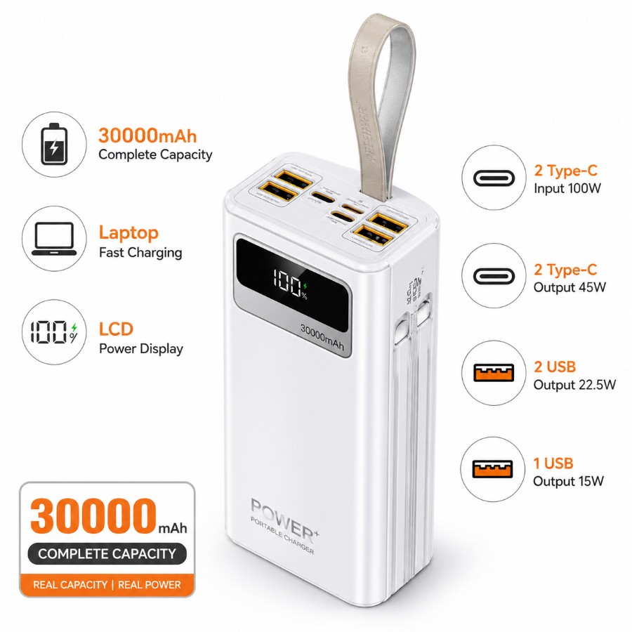 30000mAh Laptop Power Bank view 3