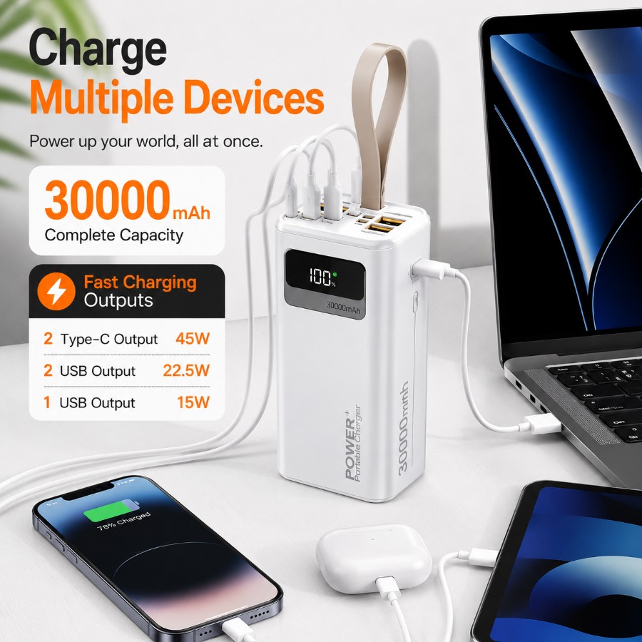 30000mAh Laptop Power Bank view 4
