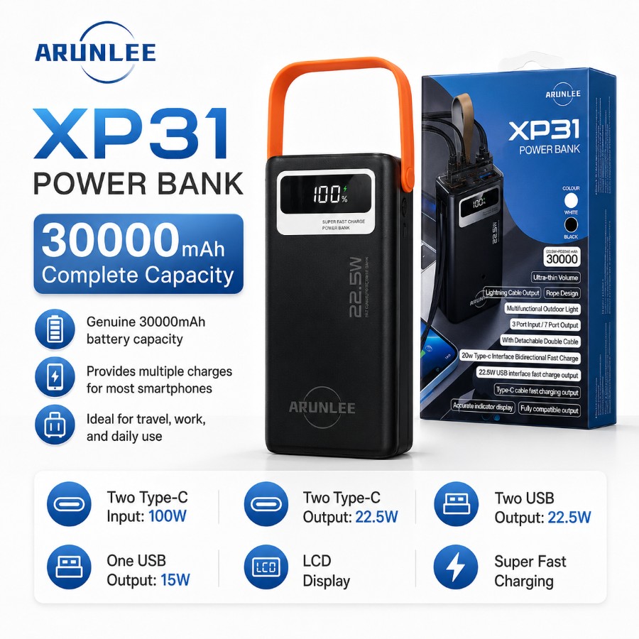 30000mAh Power Bank