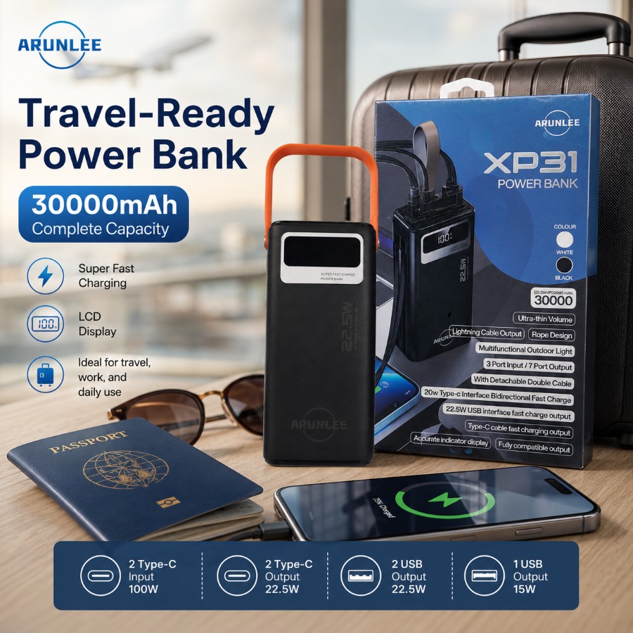 30000mAh Power Bank view 2