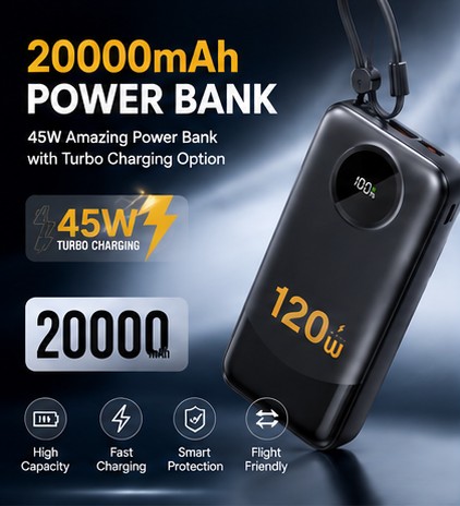 20000mAh Power Bank