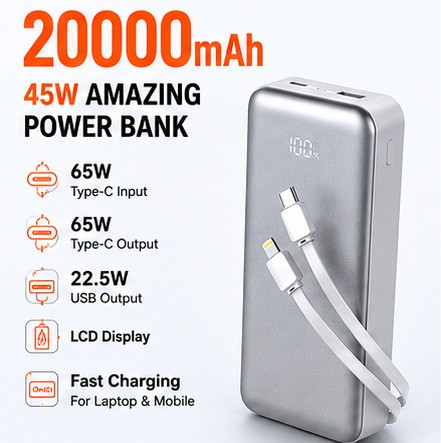 20000mAh Power Bank