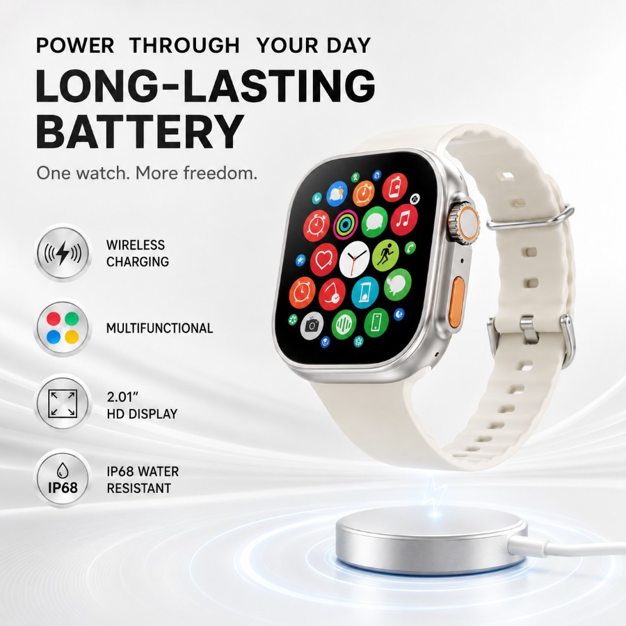 7+2  Ultra 2 Smart Watch view 4