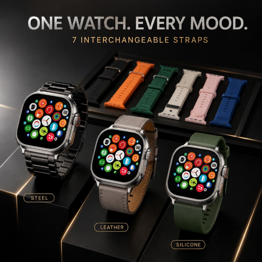 7+2  Ultra 2 Smart Watch view 5