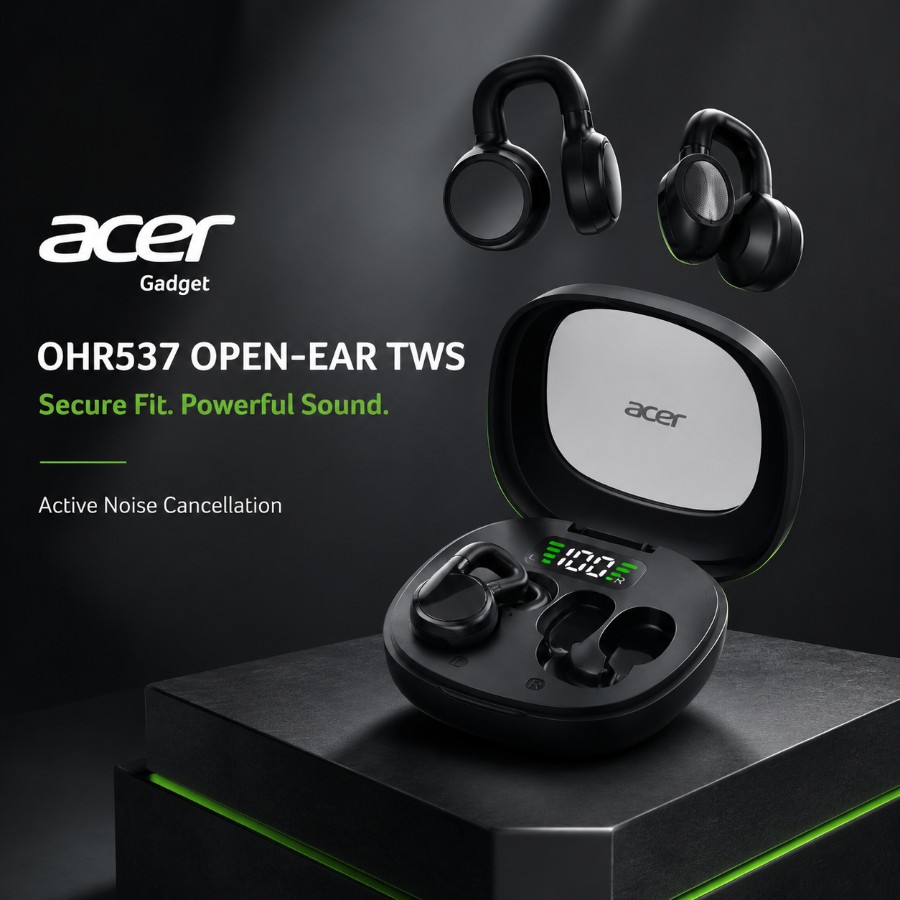 Ergonomic fitting Acer ANC/ENC  Active Earbud view 6