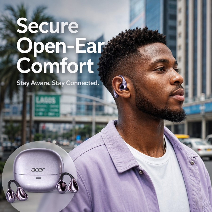 Ergonomic fitting Acer ANC/ENC  Active Earbud view 4
