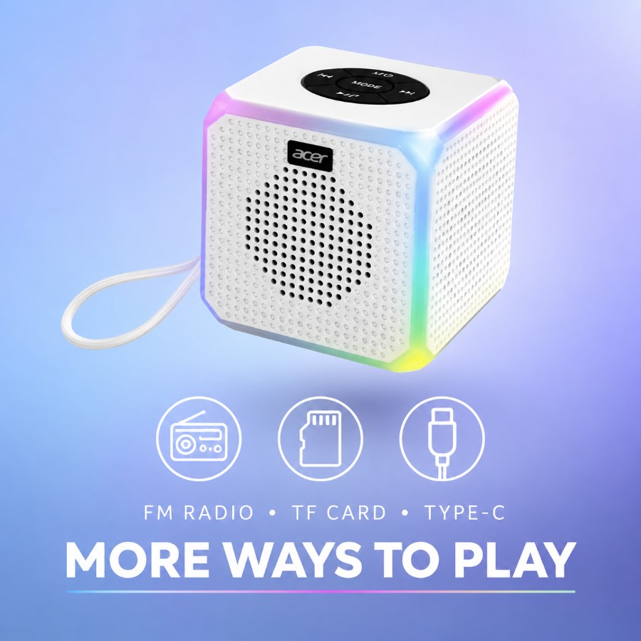 ACER Cube Bluetooth Speaker view 6