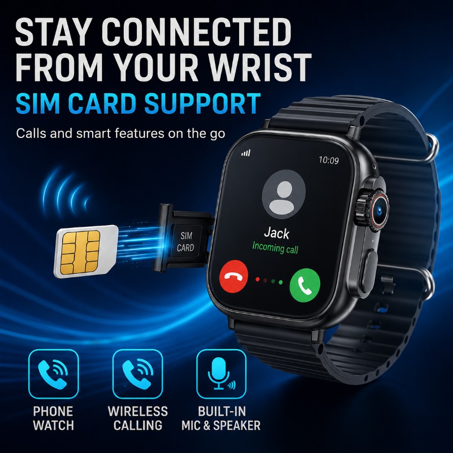 4G Smart Watch with Camera