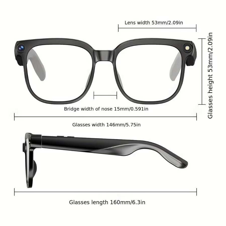 AI Smart Camera Glasses view 6