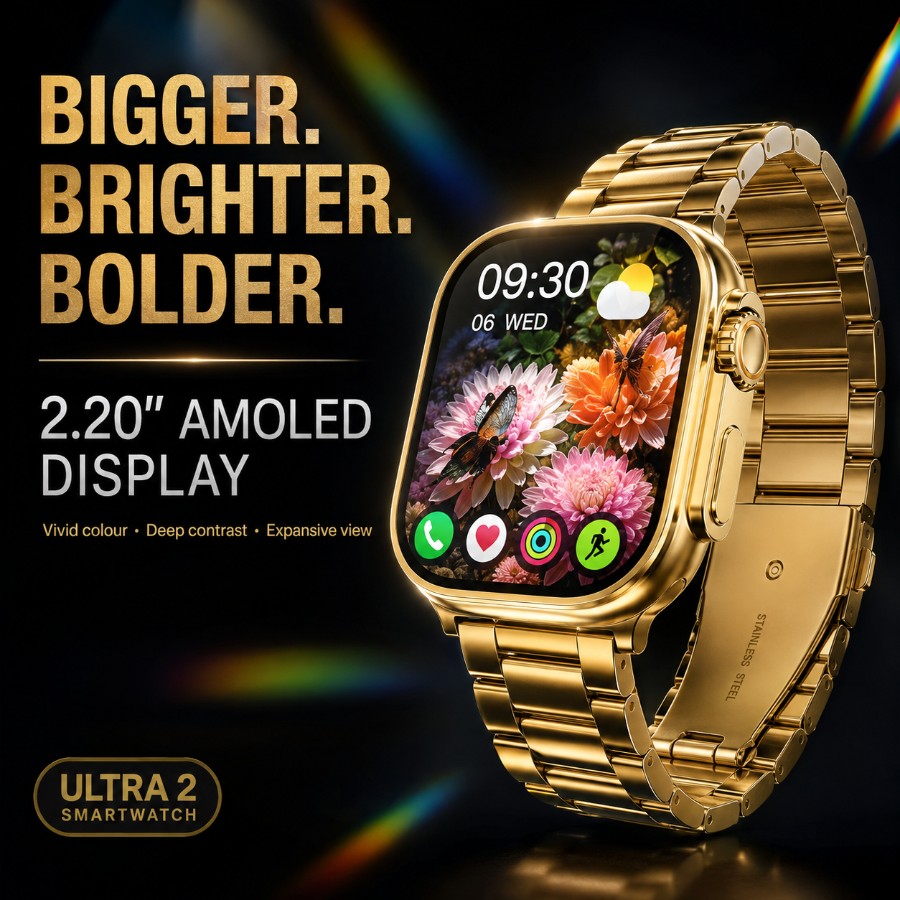 Ultra 2 Smart Watch 7 in 2 Plus Earbuds view 5
