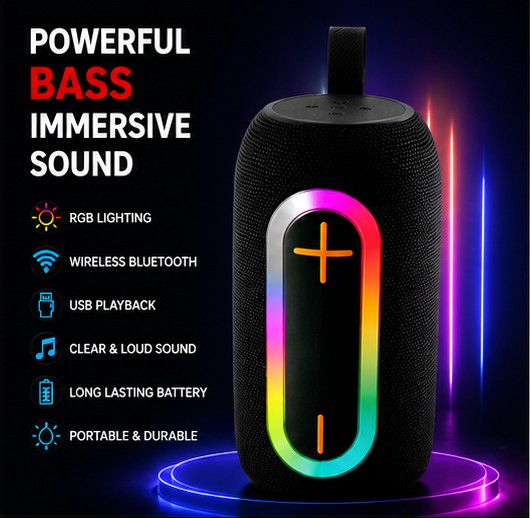 RBG Bluetooth Speaker view 3