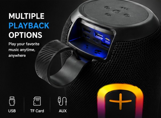 RBG Bluetooth Speaker view 4