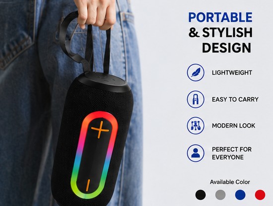 RBG Bluetooth Speaker view 6